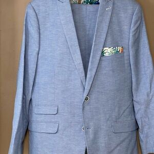 MENS PAISLEY GRAY SUIT